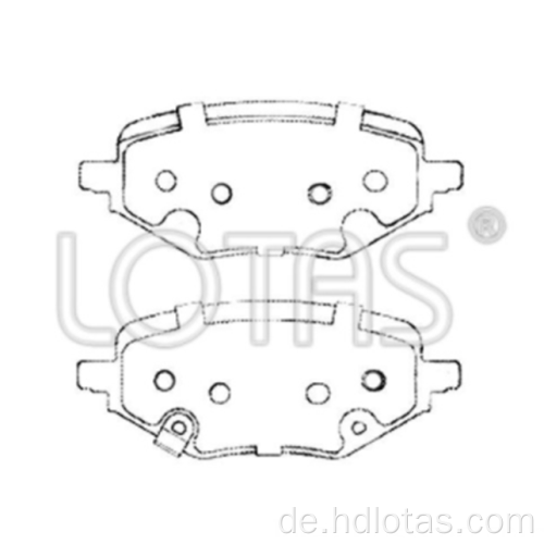 SP2588 Auto Disc Brems Pad für Volvo